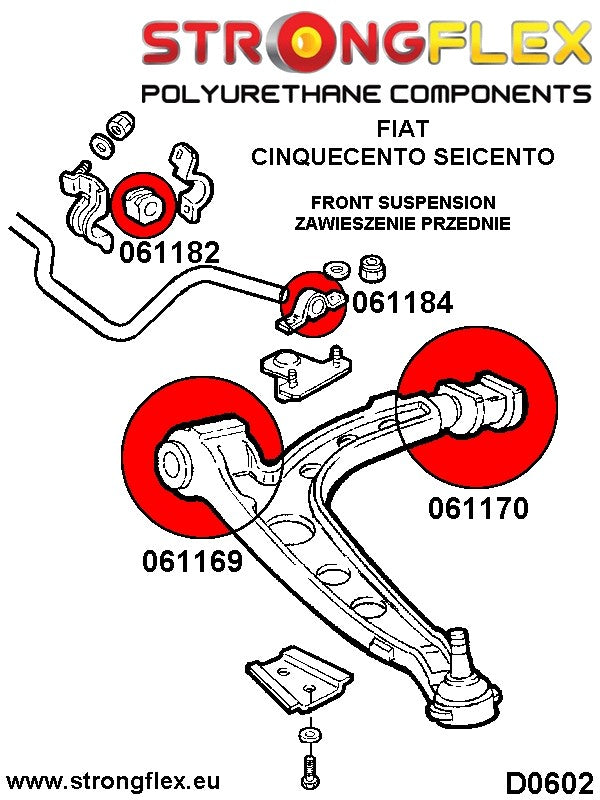 061169B: Silentblock Delantero Brazo Suspensión - Imagen 3