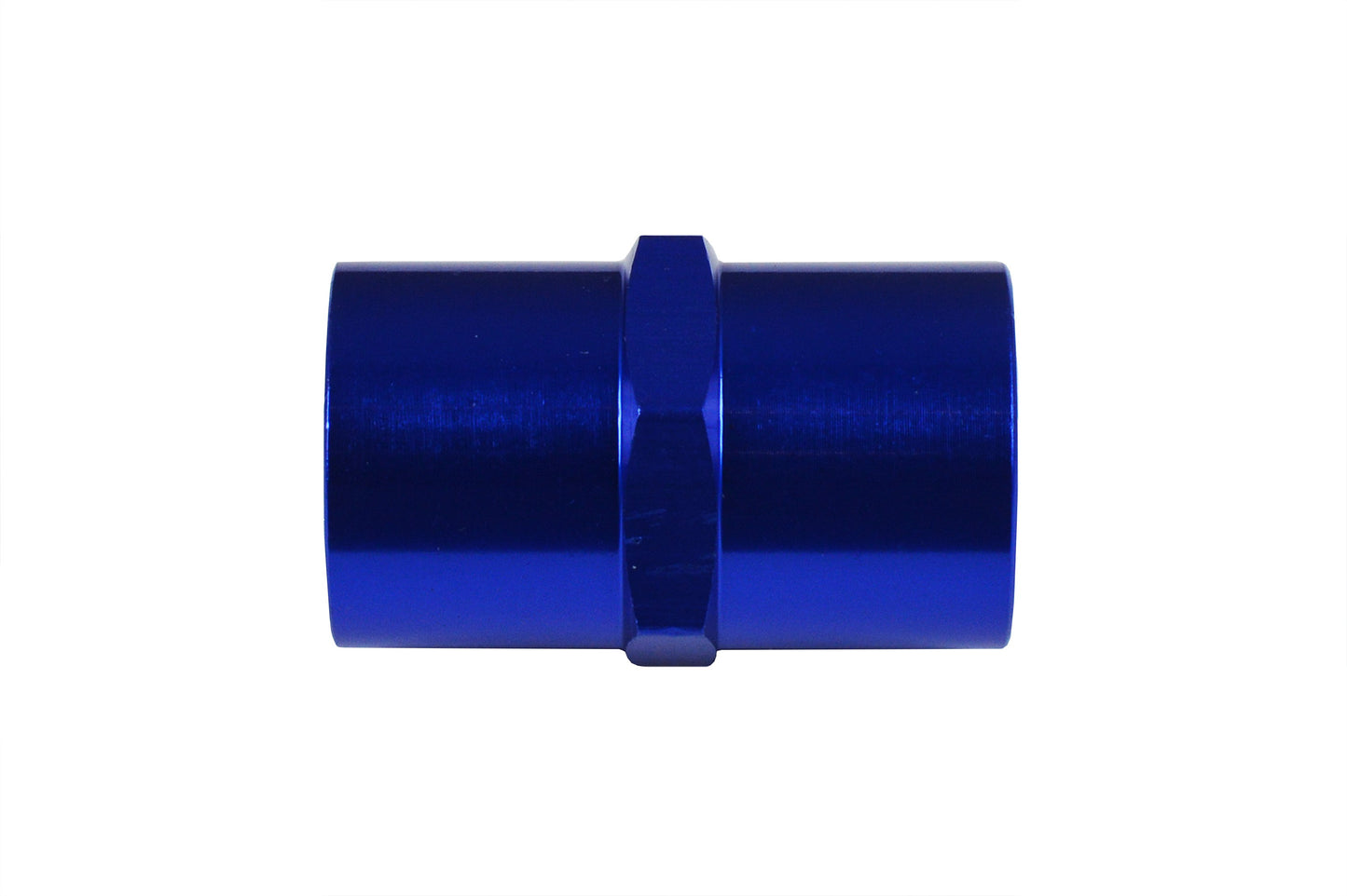 Adaptador Recto Hembra 1/4 NPT a 1/4 NPT, Racor de Manguera de Aceite, Azul - Imagen 3