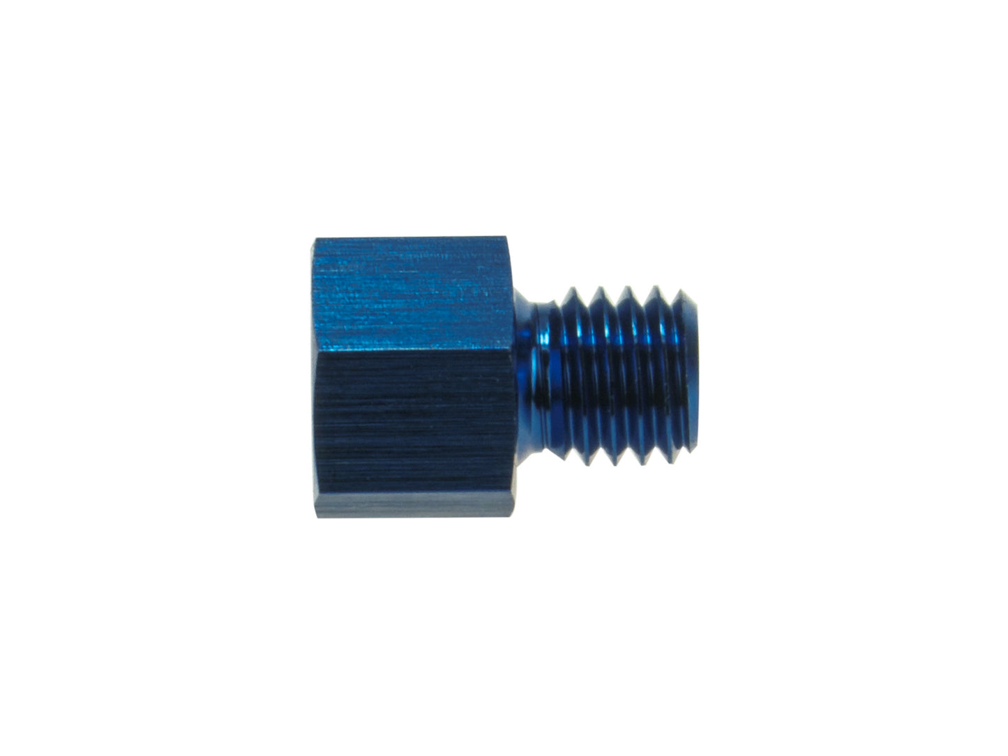 Adaptador Azul 1/8 NPT Hembra a M10x1.25 Macho para Sensor/Bomba de Presión de Aceite/Combustible - Imagen 2