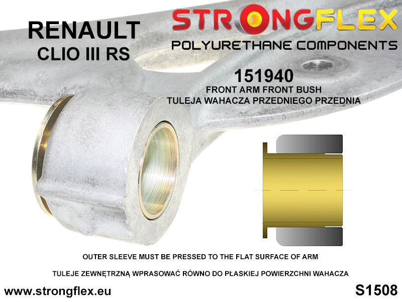 151940A: Brazo de Suspensión Delantero - Silentblock Delantero SPORT - Imagen 4