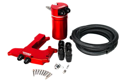 Kit Catch Can RTMG Performance 1.8/2.0 TSI - Rojo 17mm - Imagen 3