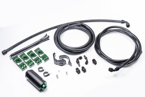 Kit de Fontanería para Soporte Bomba Toyota MK4 Supra, Filtro Microglass Radium Engineering