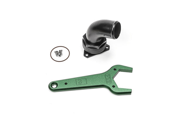 FCST-X Cuello de Llenado Remoto 3 Tornillos, Codo 24AN y Púas 1.5", Radium Engineering - Imagen 2
