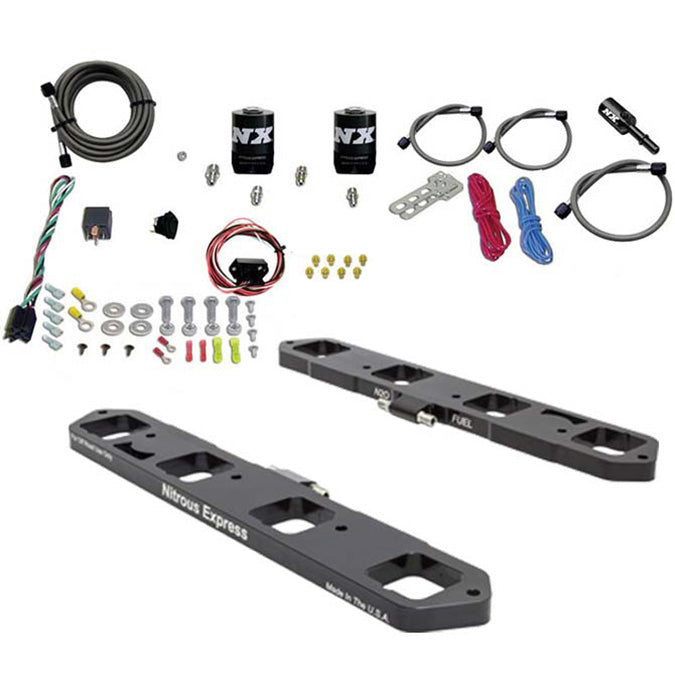Sistema de Placa de Puerto Directo sin Botella para 5.7L / 6.1L / 6.4L Hemi Nitrous Express NX 20958-00