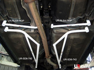 Barras de Refuerzo Inferiores Ultra Racing para Impreza WRX/STI 01-07