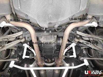 Barras Laterales Traseras 169Ultra Racing para Lexus LS 430 06+