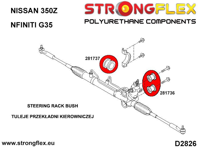 286219B: Kit de silentblocks, soporte de cremallera - Imagen 2