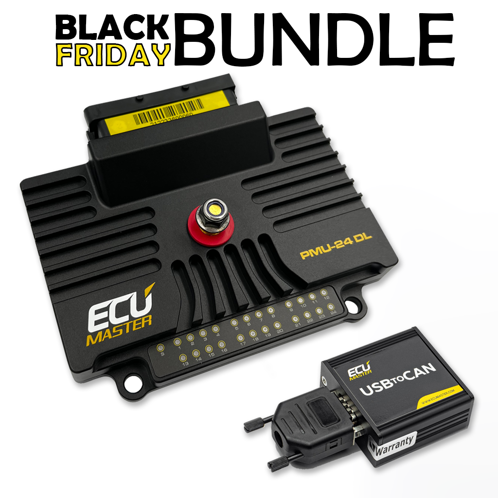 Pack Black Friday ECUMASTER PMU-24 DL + Módulo USB a Bus CAN