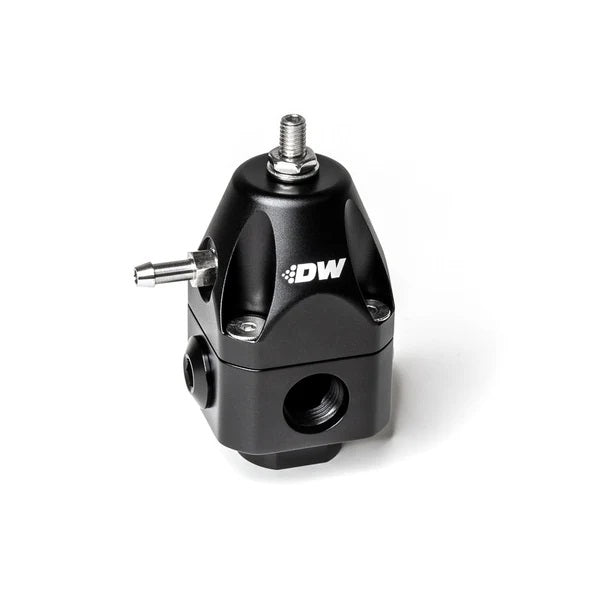 Regulador de Presión de Combustible Ajustable DeatschWerks DWR1000c AFPR Negro