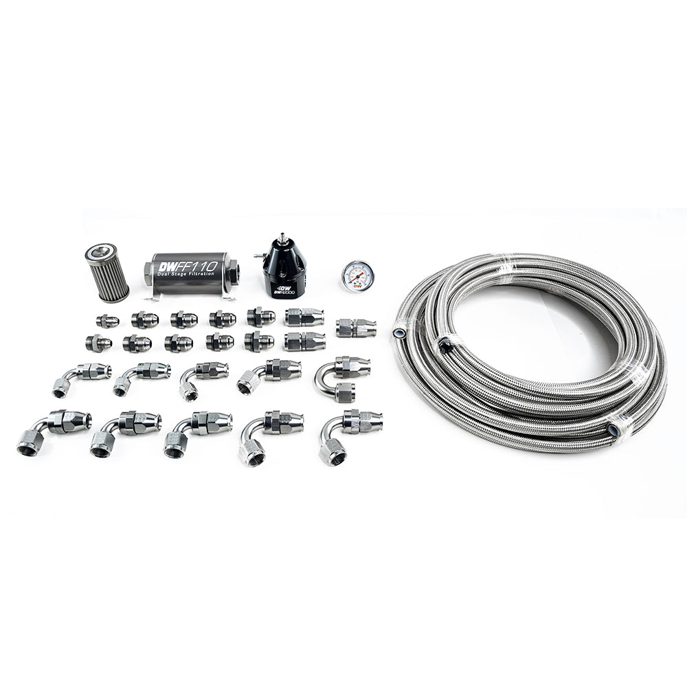 Módulo Bomba Combustible Serie X2 DeatschWerks AN10 PTFE 2011-19 Ford Mustang