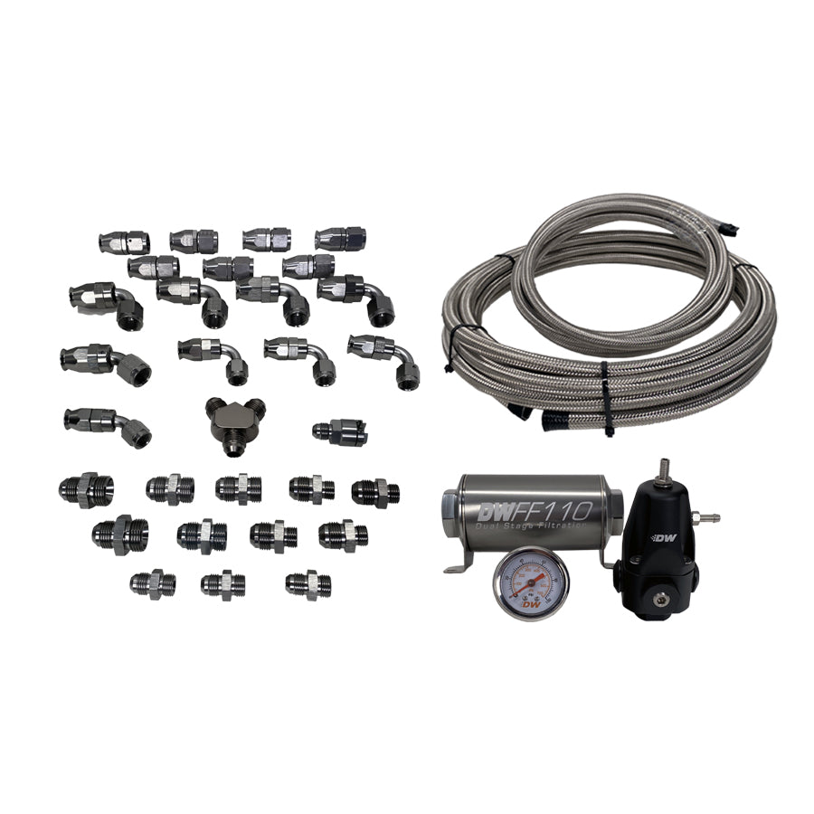 Módulo Bomba Combustible Serie X2 DeatschWerks AN8 AN6 PTFE Subaru 2008+