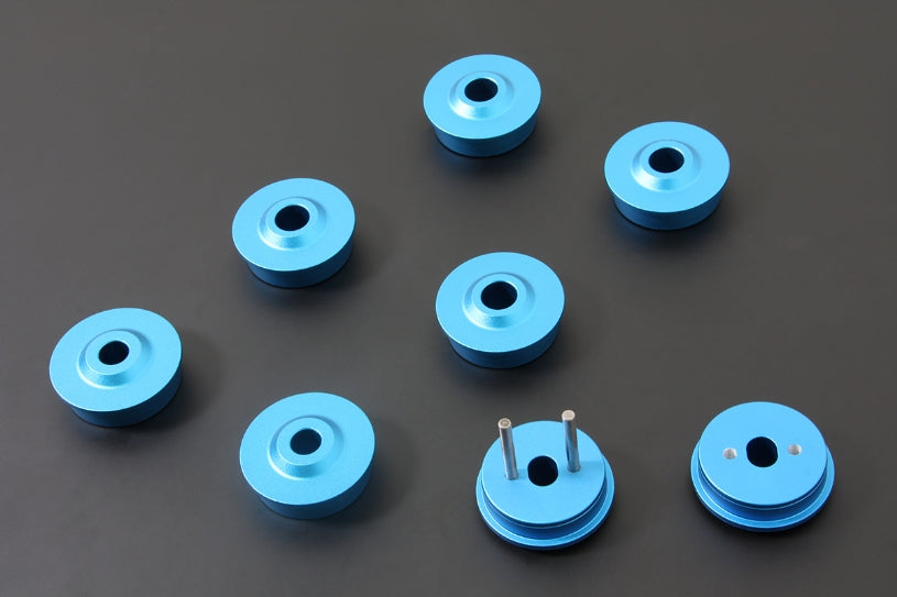 Casquillos Rígidos de Aluminio Hardrace para Subchasis Trasero Scion FRS Subaru BRZ Toyota 86