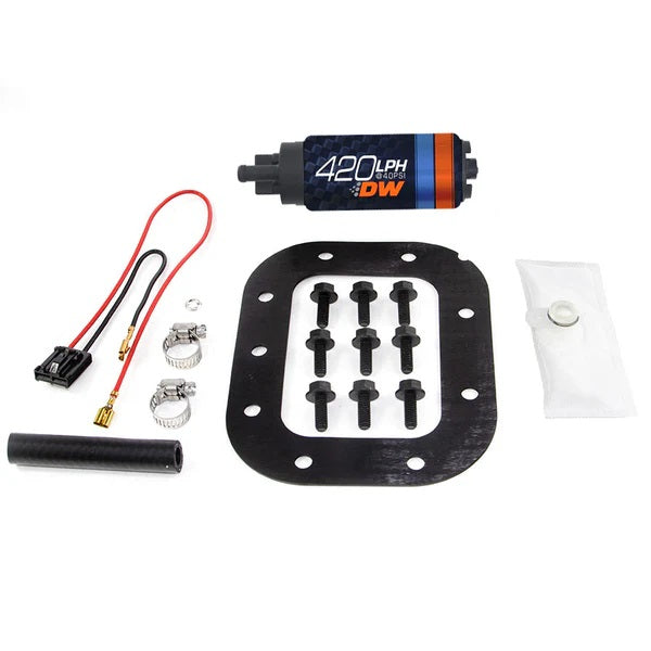 Bomba de Combustible DeatschWerks 420 lph con Kit para Chevrolet Corvette 84-85