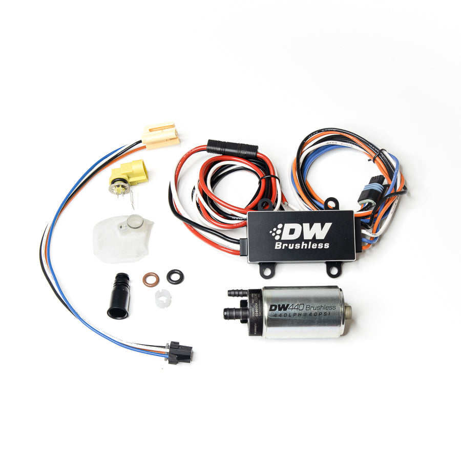 Bomba de Combustible DeatschWerks 415 lph con Controlador Subaru WRX 08+ STI 2008-14