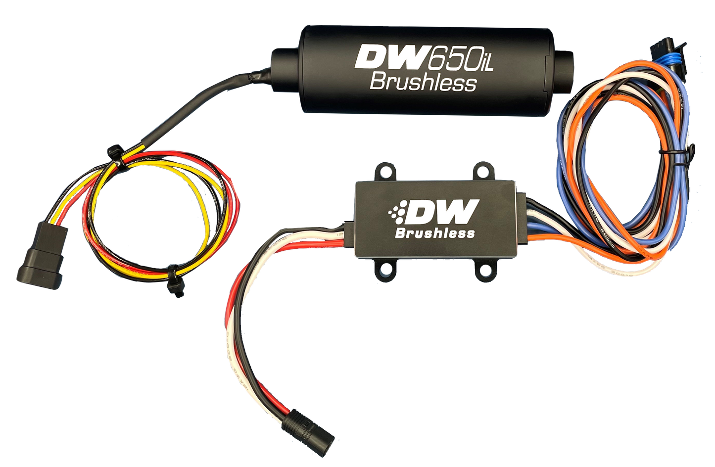 Bomba de Combustible DeatschWerks DW650iL 650 lph con Controlador