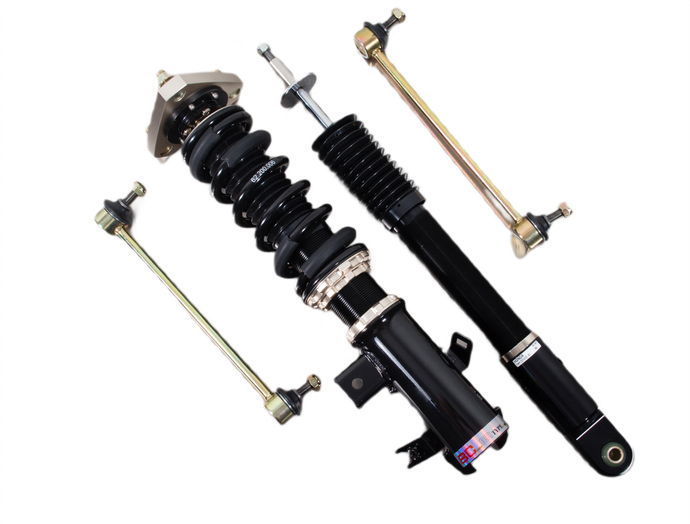 Suspensión de Muelles Helicoidales BC Racing A-97-BR-RA Honda Civic SI (USDM) 2014-2015 - Imagen 4