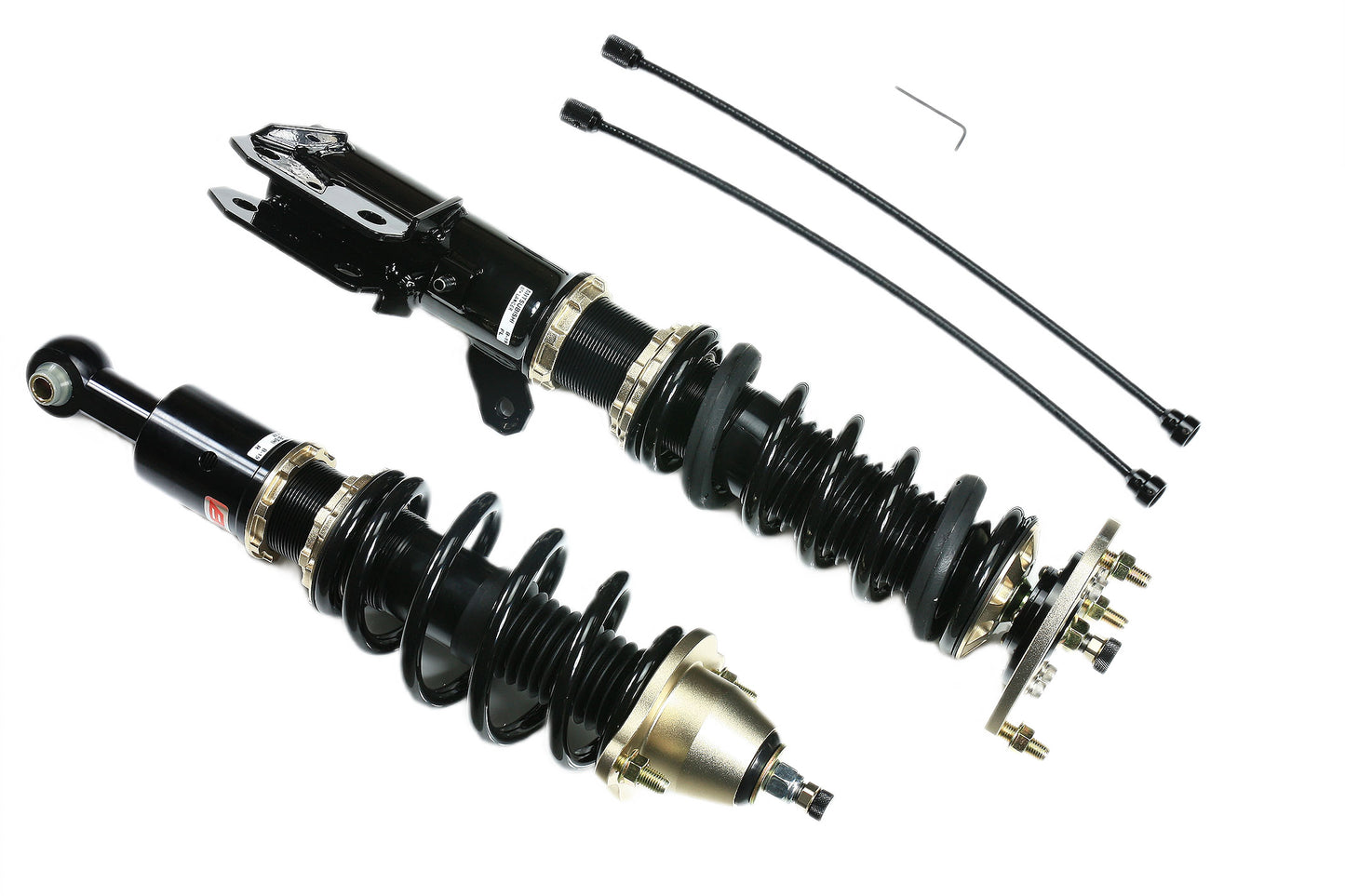 Suspensión de Muelles Rosca BC Racing B-19-BR-RA para Mitsubishi Lancer CY4A/CY3A 2007-2017 - Imagen 3