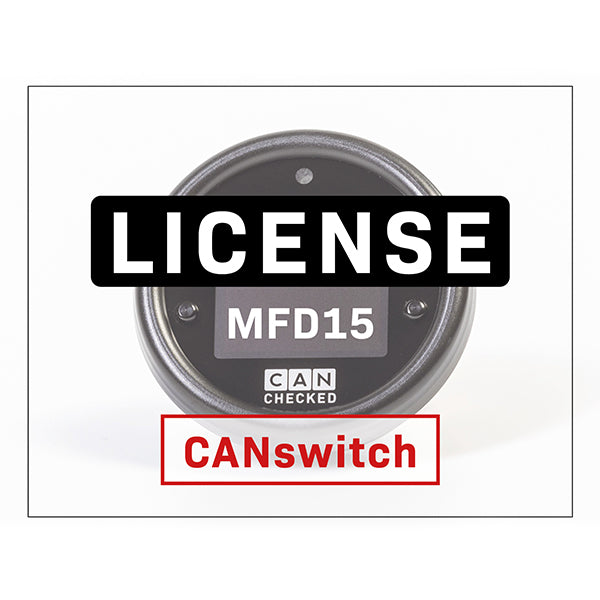Licencia CANchecked CANswitch Para MFD15