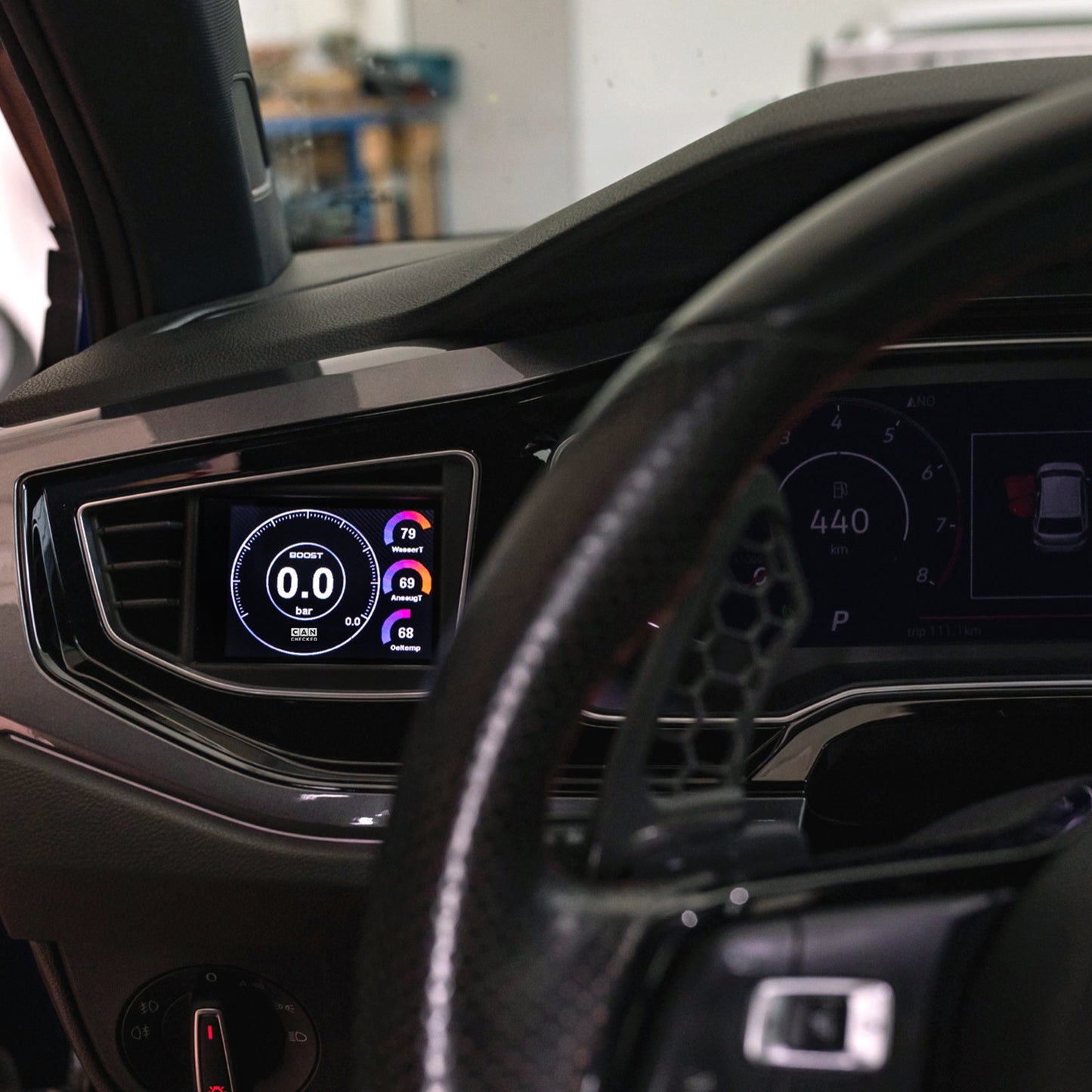 Display CANchecked MFD32 Gen2 Para VW Polo MK6 (Typ AW) LHD 2017+ - Imagen 7
