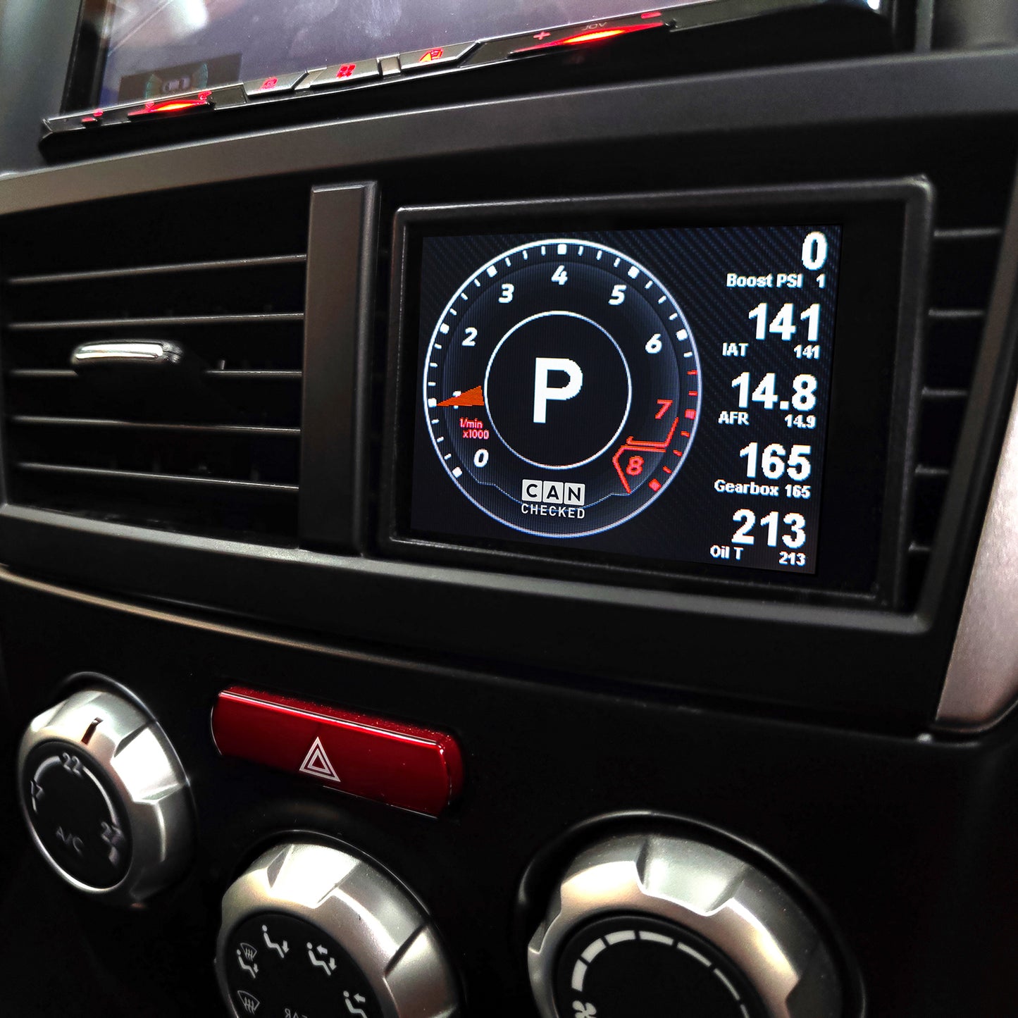 Display CANchecked MFD32 Gen2 para Subaru Impreza GR (WRX RHD 2007-2014) - Imagen 4