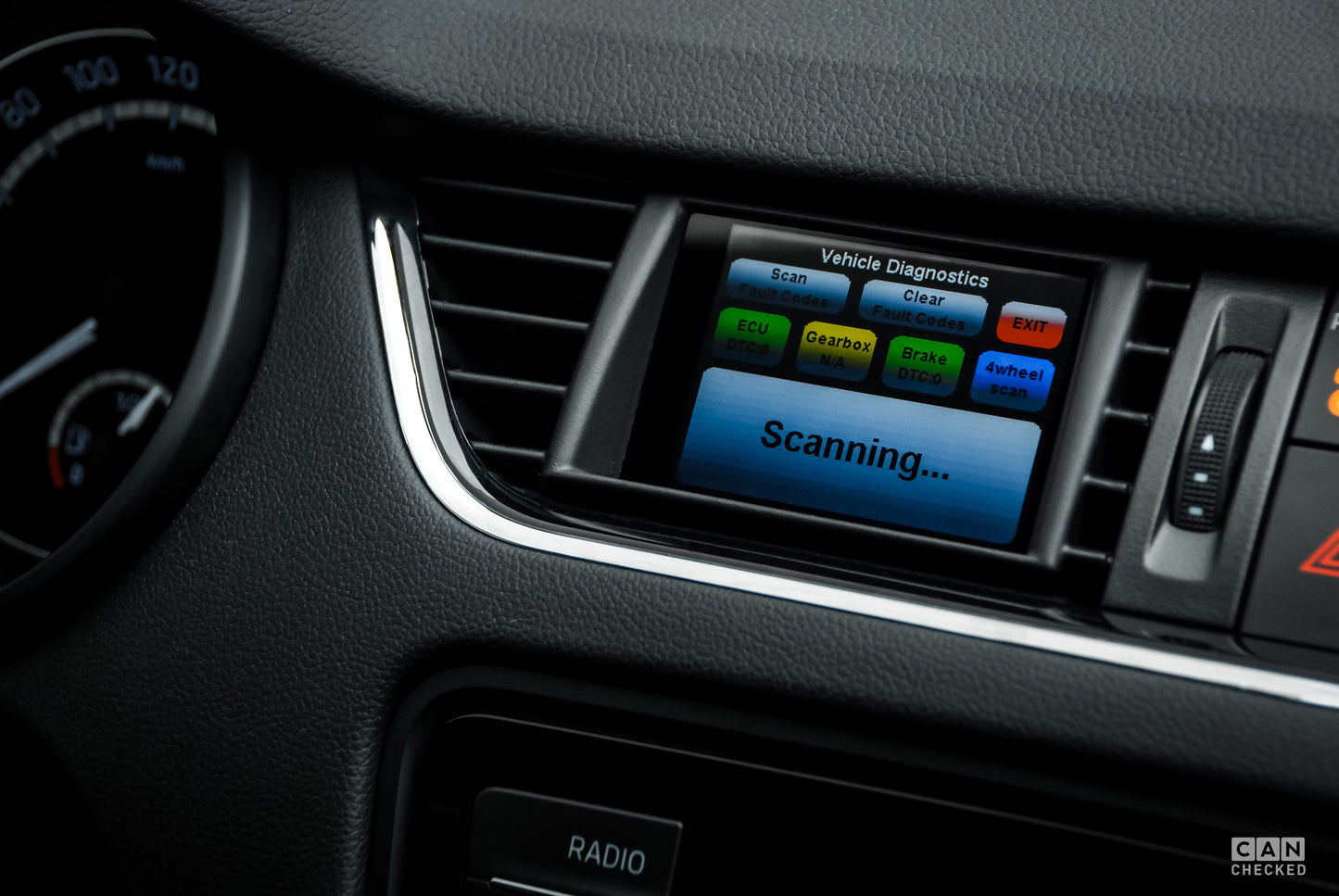 CANchecked MFD32 GEN2 Pantalla Multifunción para SKODA Octavia 5E - Imagen 9