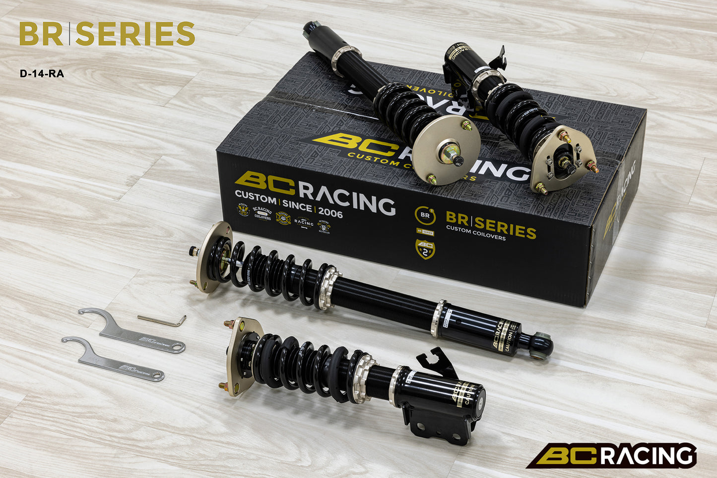 SUSPENSION BR-RA PARA NISSAN SILVIA 240SX S14 (95-99) 8/6KG.MM