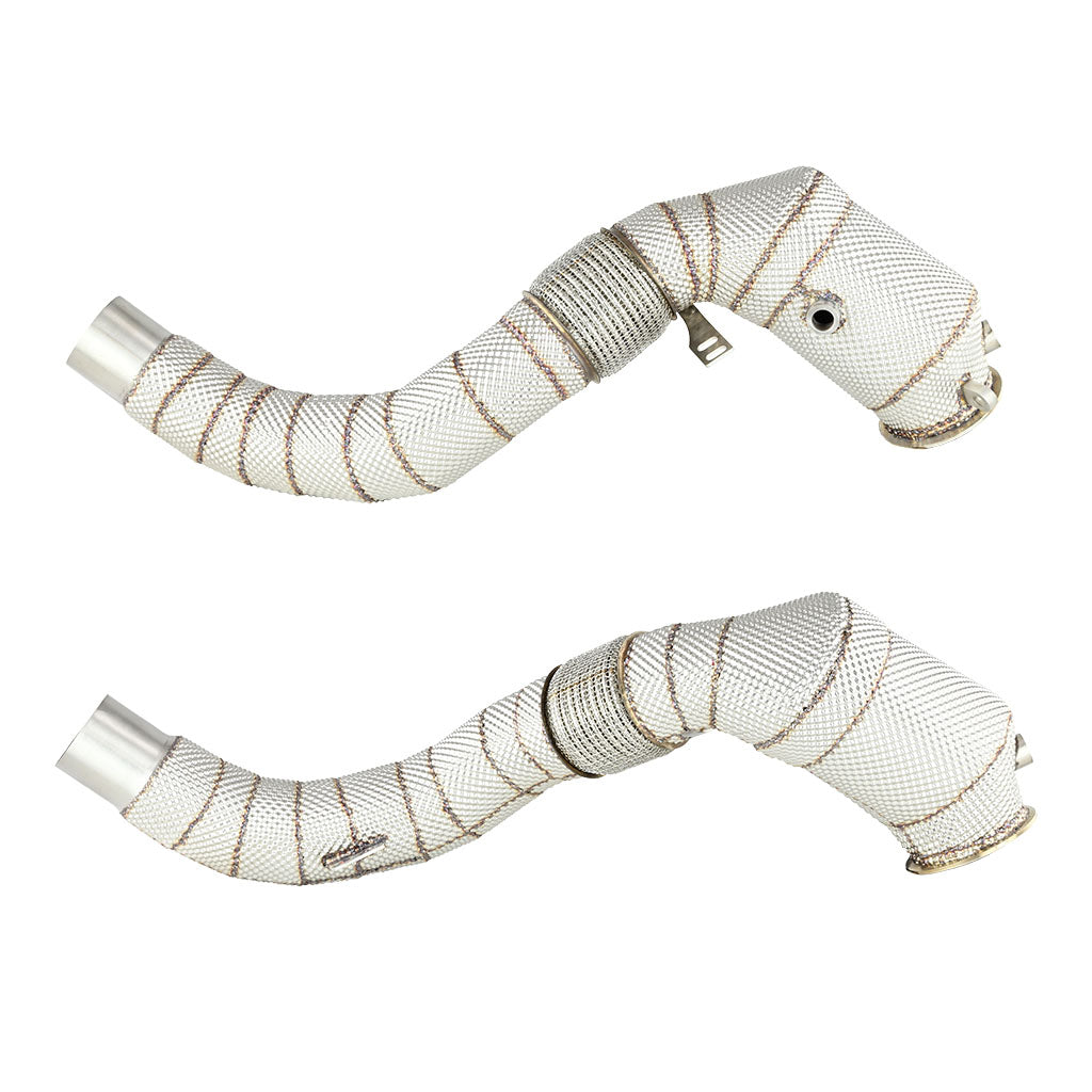 Downpipe FMC.Pro BMW F15 F16 X5 X6 50ix N63B (15+) + Catalizador + Protección Térmica Inconel - Imagen 4