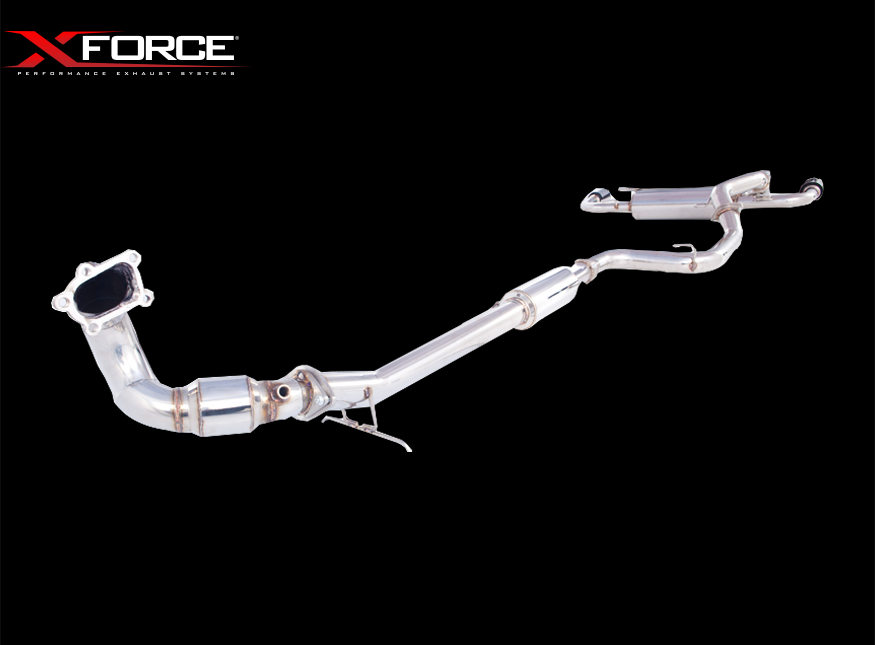 Sistema de Escape XForce Mazda 3 2008-2013 MPS (BL) MazdaSPEED (Inox) - Imagen 3