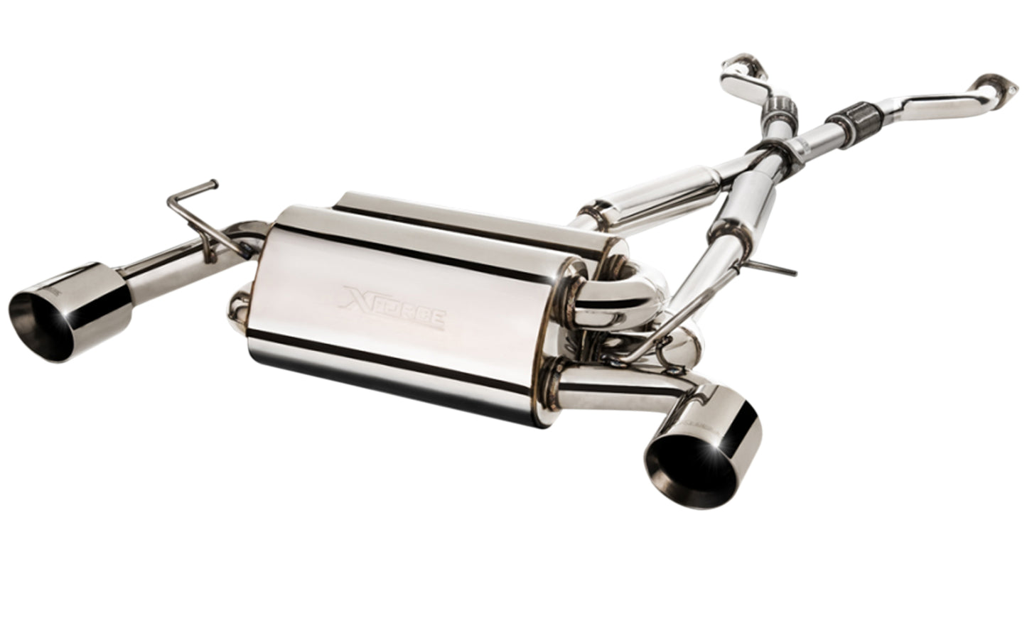 Sistema de Escape XForce Nissan 370Z 2009- Z34 Acero Inox