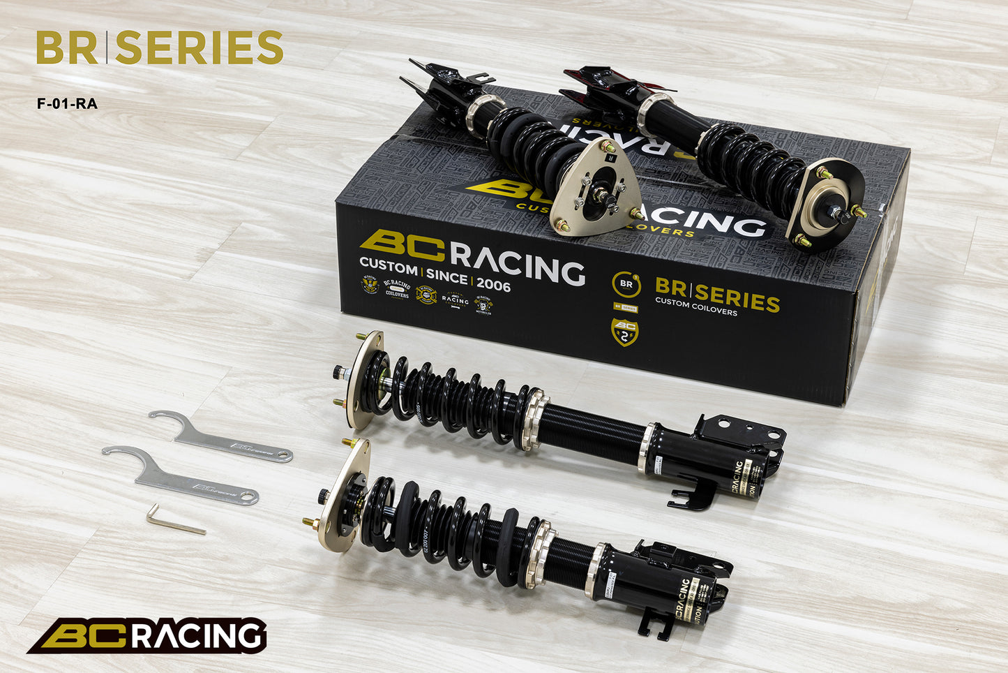 Suspensión de Muelles BC Racing F-01-BR-RA para Subaru Impreza WRX GC6/8 (1993-2001) - Imagen 2