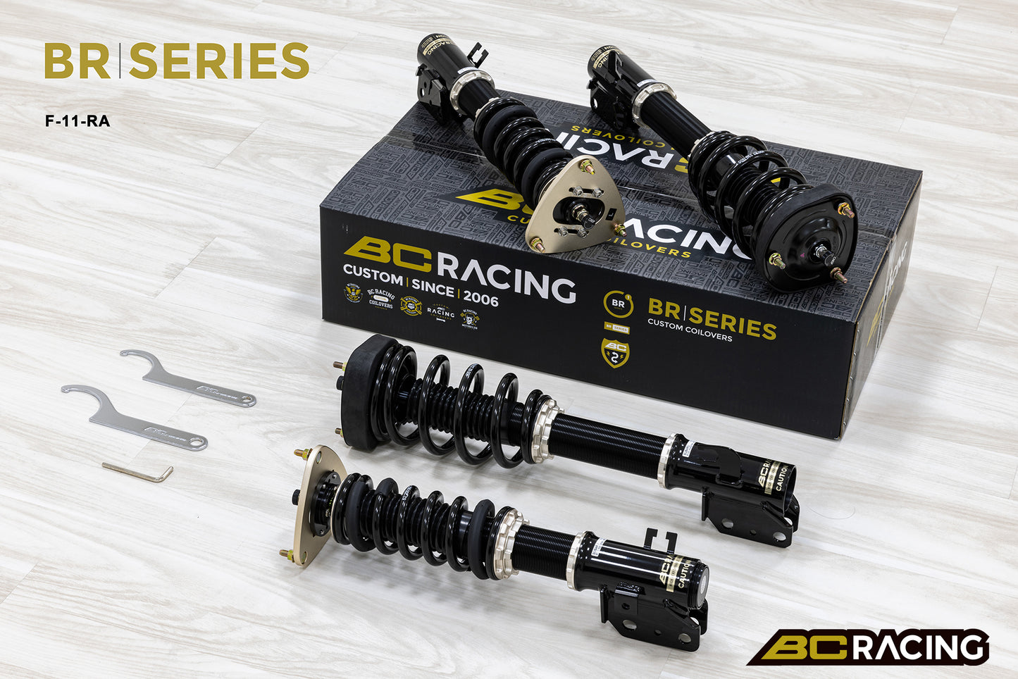 Suspensión de Muelles BC Racing F-11-BR-RA para Subaru Forester SF 1997-2002 - Imagen 3