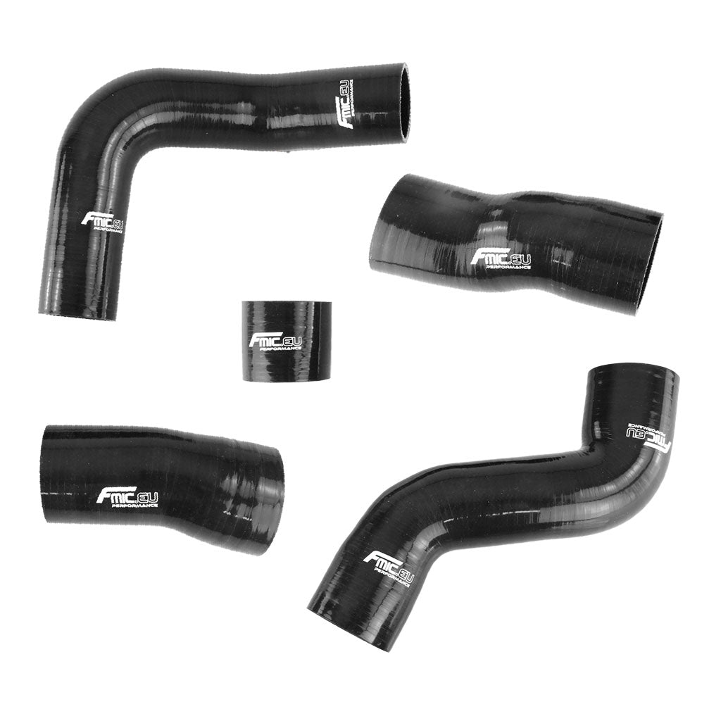 Kit de Manguitos de Silicona Intercooler FMIC.EU Audi TT 225HP 1.8T 99-06 APX BAM - Negro - Imagen 2