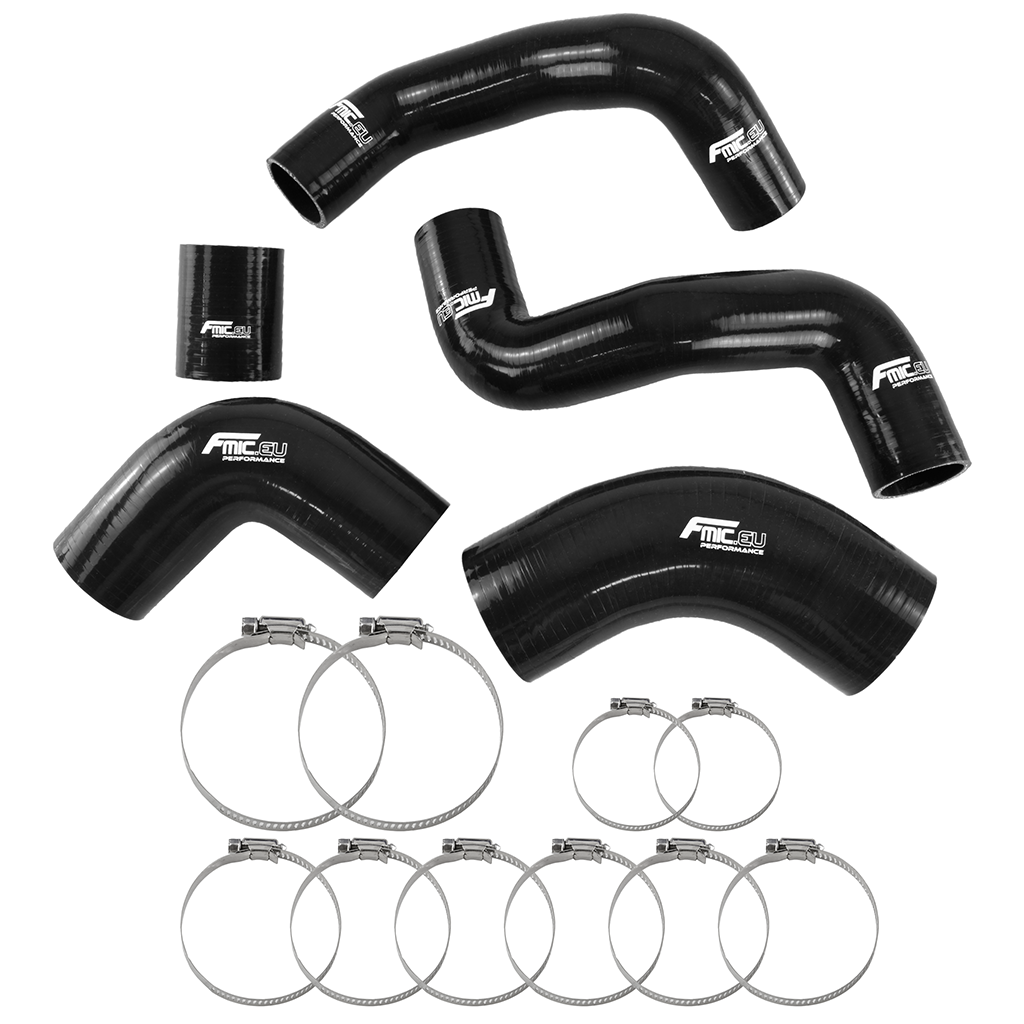 Kit Manguitos de Silicona Intercooler FMIC.EU Land Rover Freelander 1 TD4 2.0 TD - Negro - Imagen 2