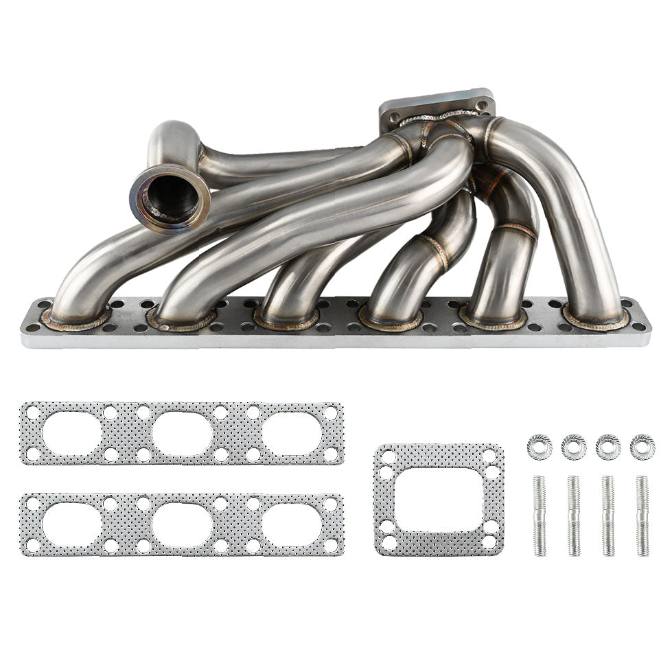 Colector de Escape Top-Mount T3/T4 para BMW E30 E34 M50... - Imagen 4