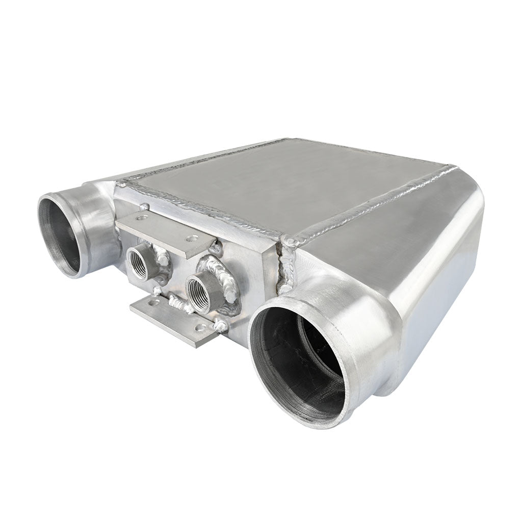 Intercooler JRspec 260x230x120mm Agua Entrada/Salida Superior - Imagen 4