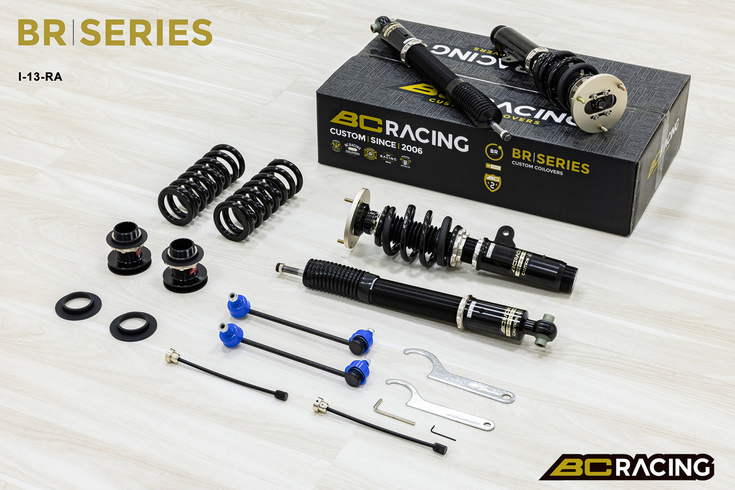 Suspensión de Muelles Helicoidales BC Racing BR para BMW Serie 3 Coupé E92(M3) E93 2006-2013 - Imagen 3