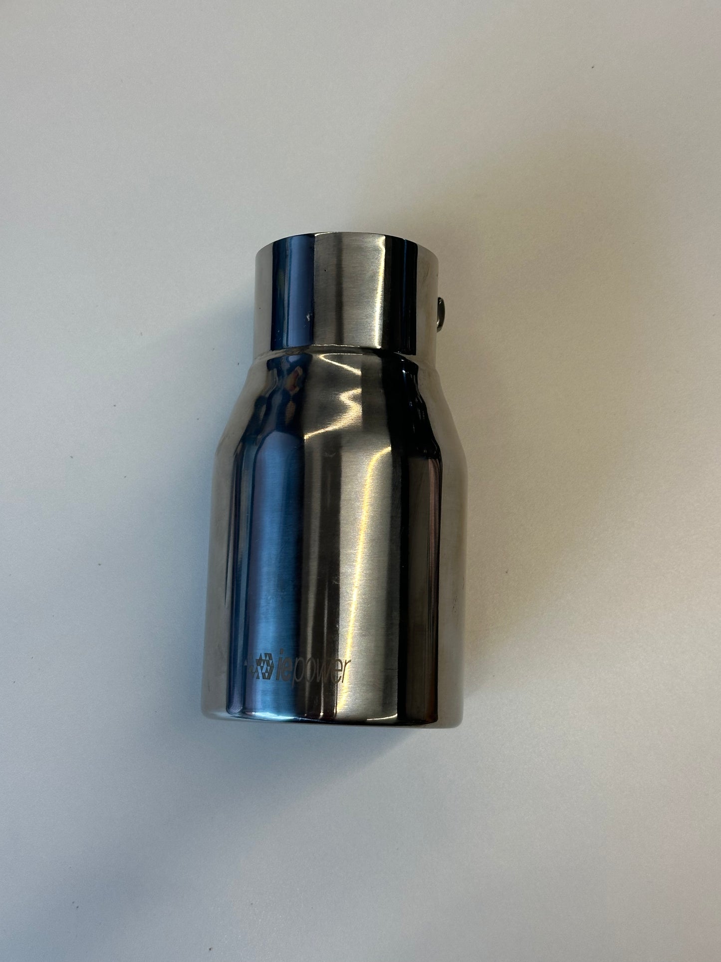 Cola de Escape Inox Pulido IEpower | Embellecedor Deportivo Universal