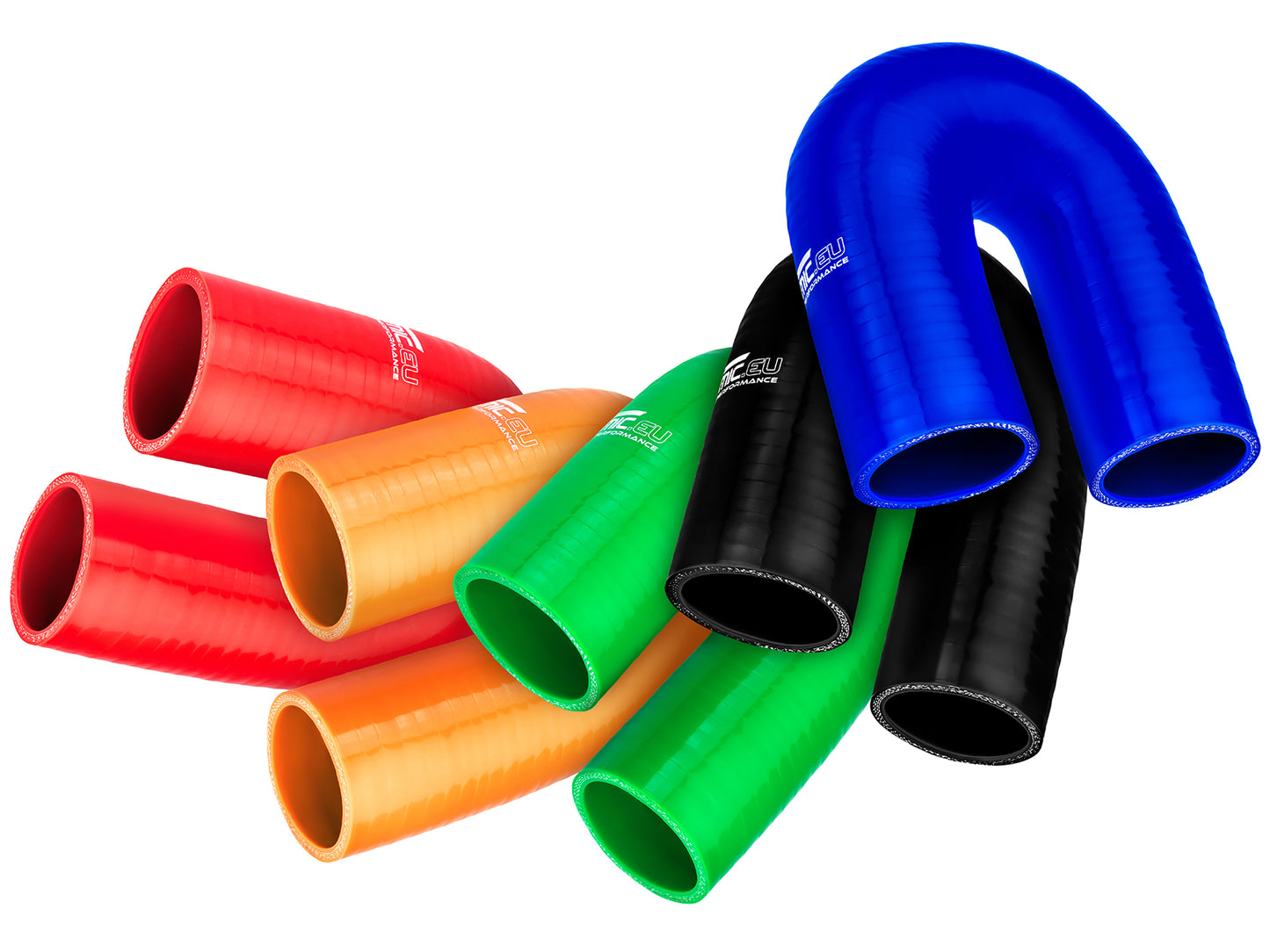 Codo de Silicona 180° 35mm Verde - Imagen 6