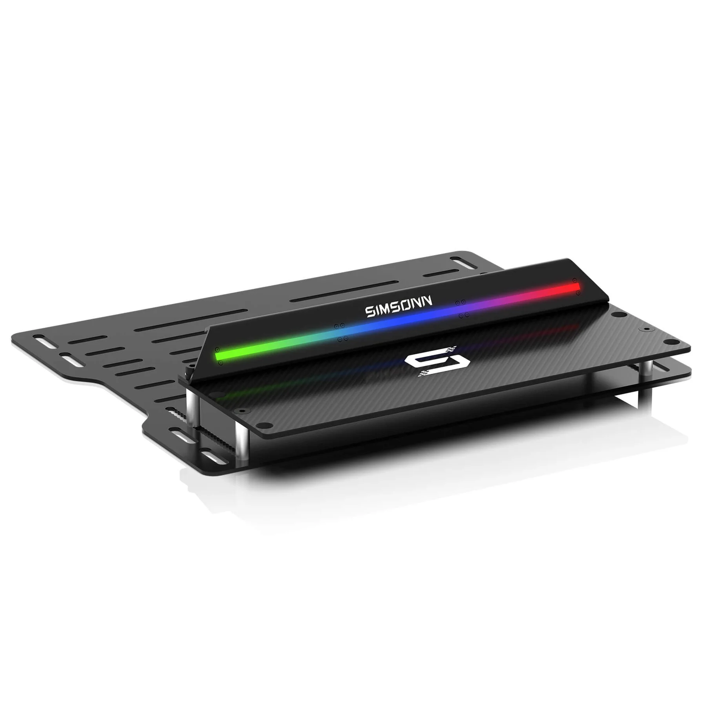 Baseplate SIMSONN Pro X Ultra Simulador Simracing Carbon Heel Plate RGB
