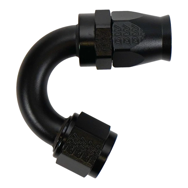 Racor Giratorio Abocardado 10AN Hembra 150º PTFE DeatschWerks