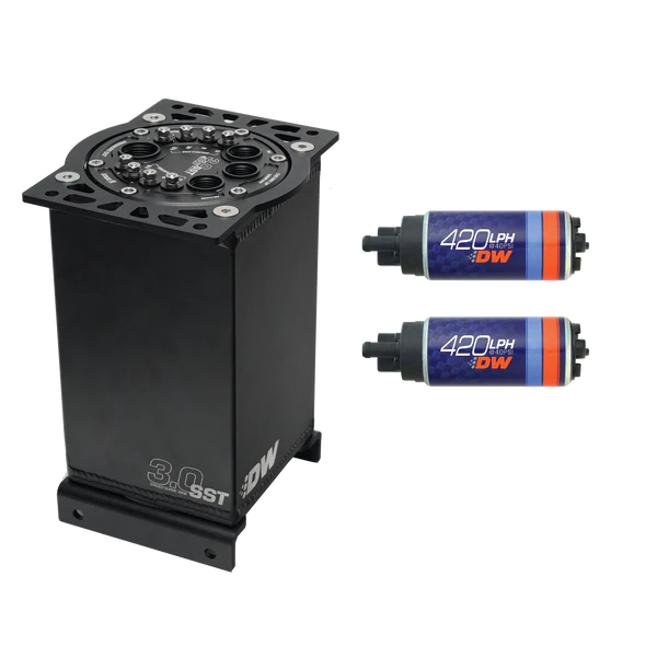 Depósito Anti-Oleaje 3.0L con 2 Bombas DW420 DeatschWerks - Imagen 2