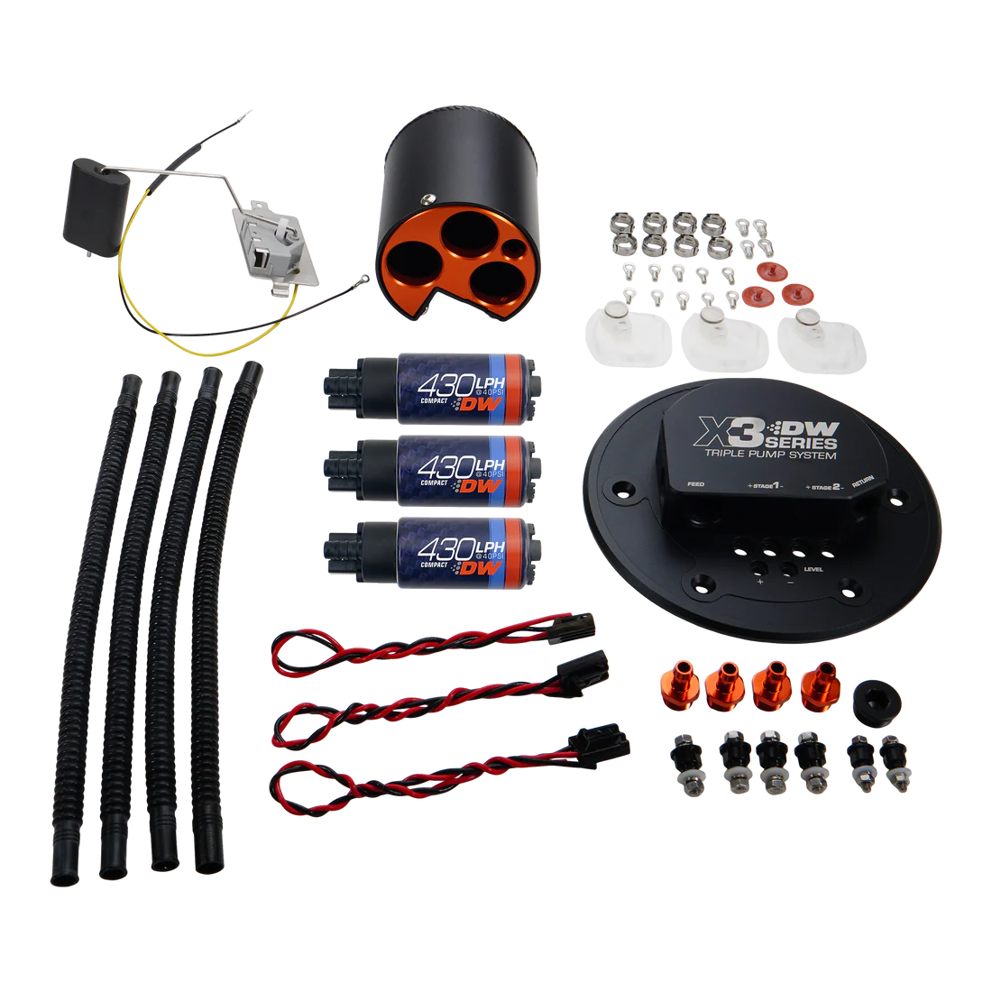 Módulo X3 con Bombas DW430c, Kit DeatschWerks Ford Mustang 1998-2004 - Imagen 2