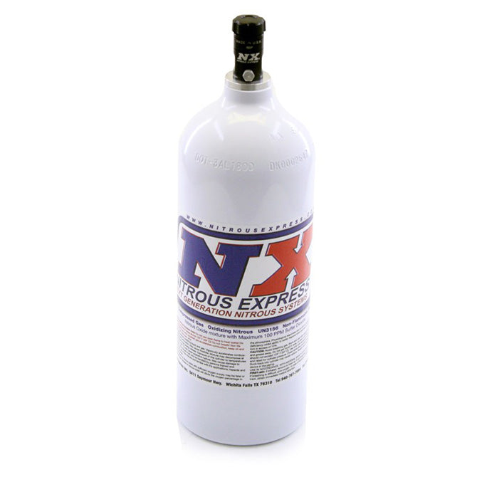 Botella 5Lb con Válvula de Moto Nitrous Express NX 11055
