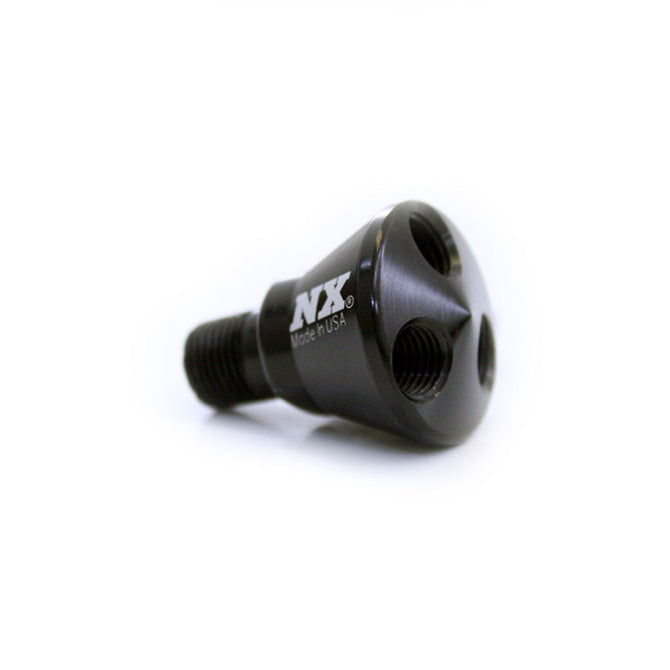 Distribuidor Showerhead 3 Puertos Negro Nitrous Express NX 15018