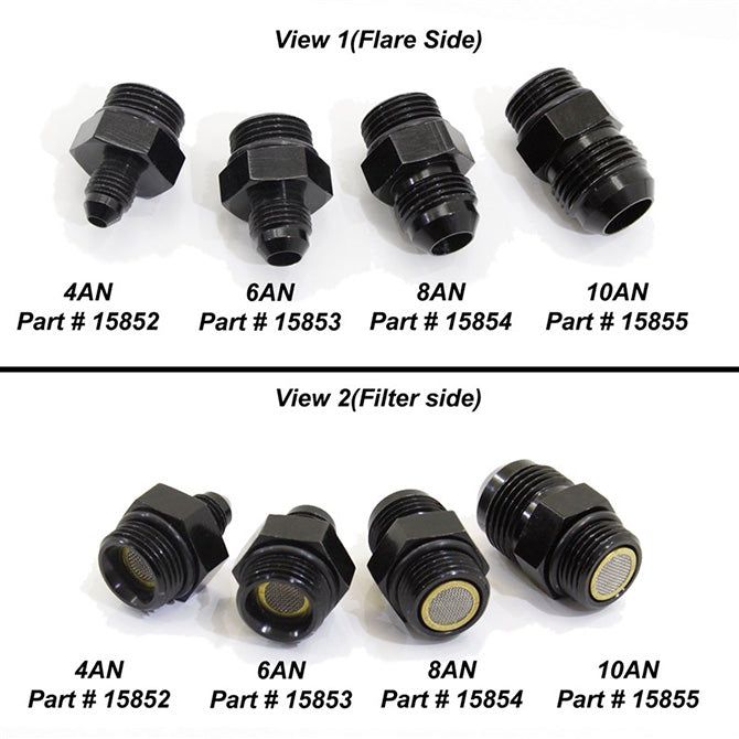 Adaptador de Filtro AN4 a AN8 ORB Lightning 375 Nitrous Express NX 15852