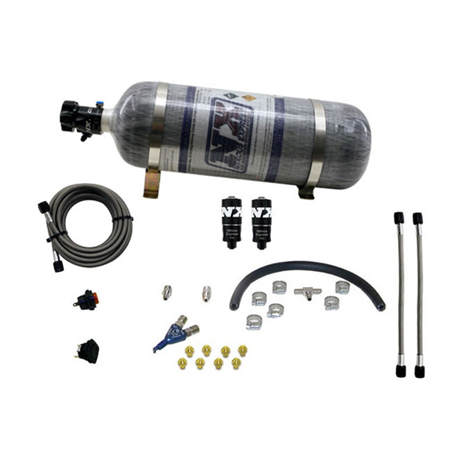 Sistema Nitroso EFI Piranha 35-50-75Hp, 12Lb Carbon Bottle NX 20001-12