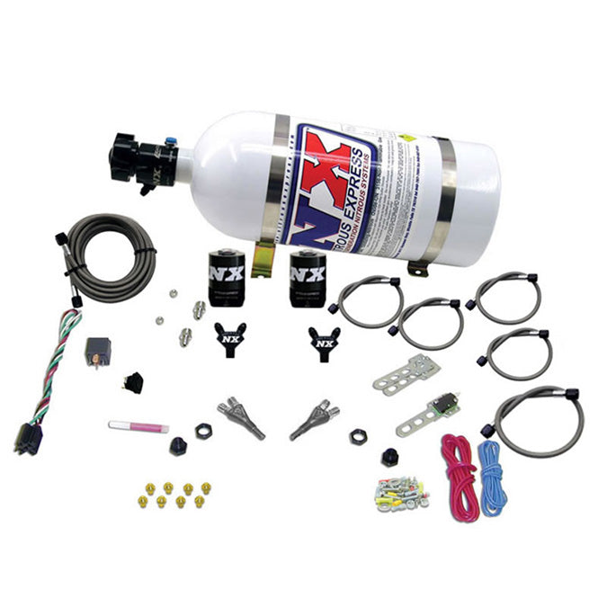 Doble Inyector con Botella 10Lb para Dodge V-8 TBI 1992-1995 (50-150Hp) Nitrous Express NX 20213-10