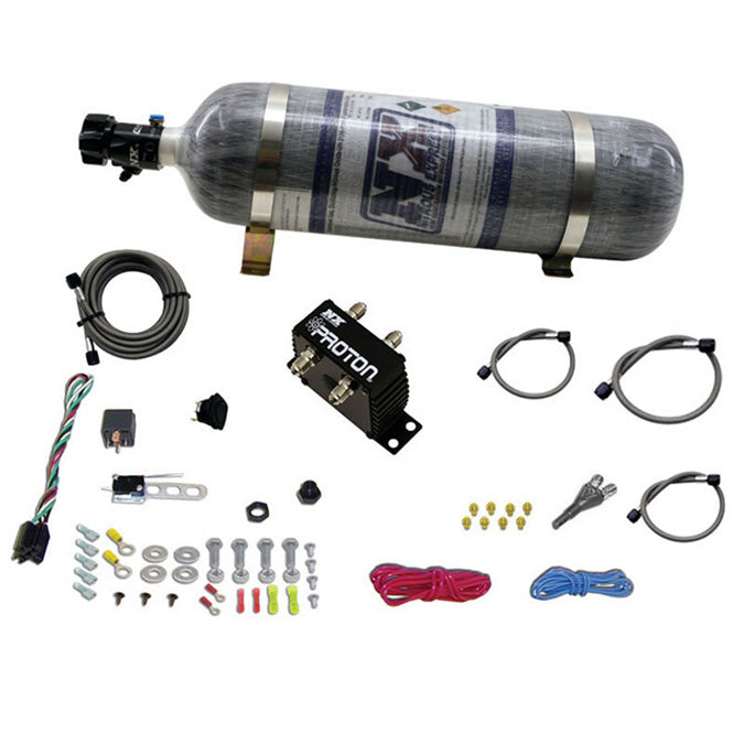 Sistema de Nitroso Proton Plus con Botella 12Lb Nitrous Express NX 20421-12