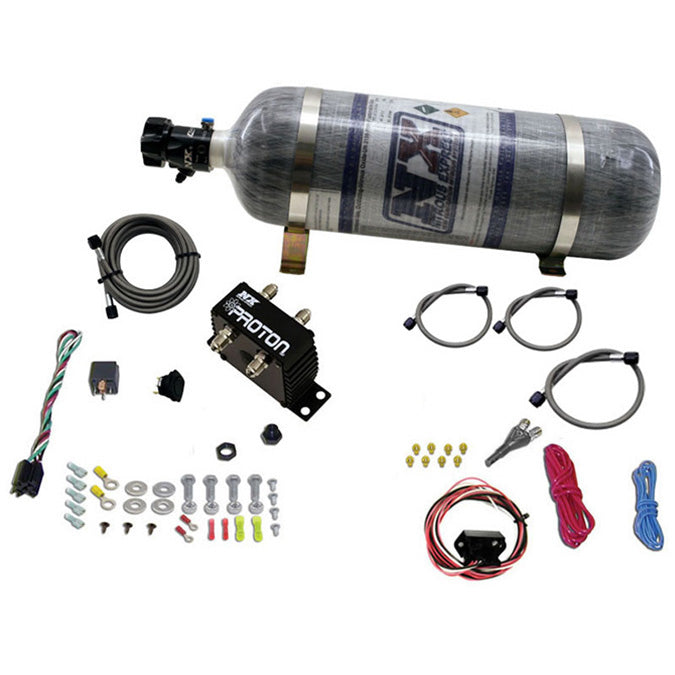 Sistema Nitroso Proton Fly By Wire con Botella 12Lb Nitrous Express NX 20422-12