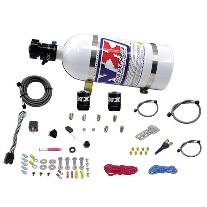 Sistema Monoinyector con Botella 10Lb para GM EFI (35-150 Hp) Nitrous Express NX 20920-10